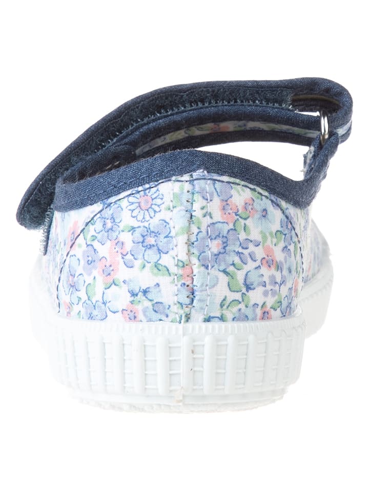 kmins Spangenballerinas in Blau günstig kaufen