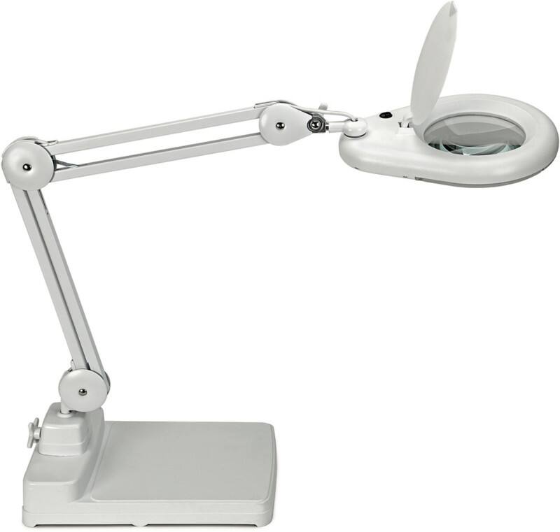 Maul Schreibtischlampe Weiß Steckdose 200 x 740 x 482 mm
