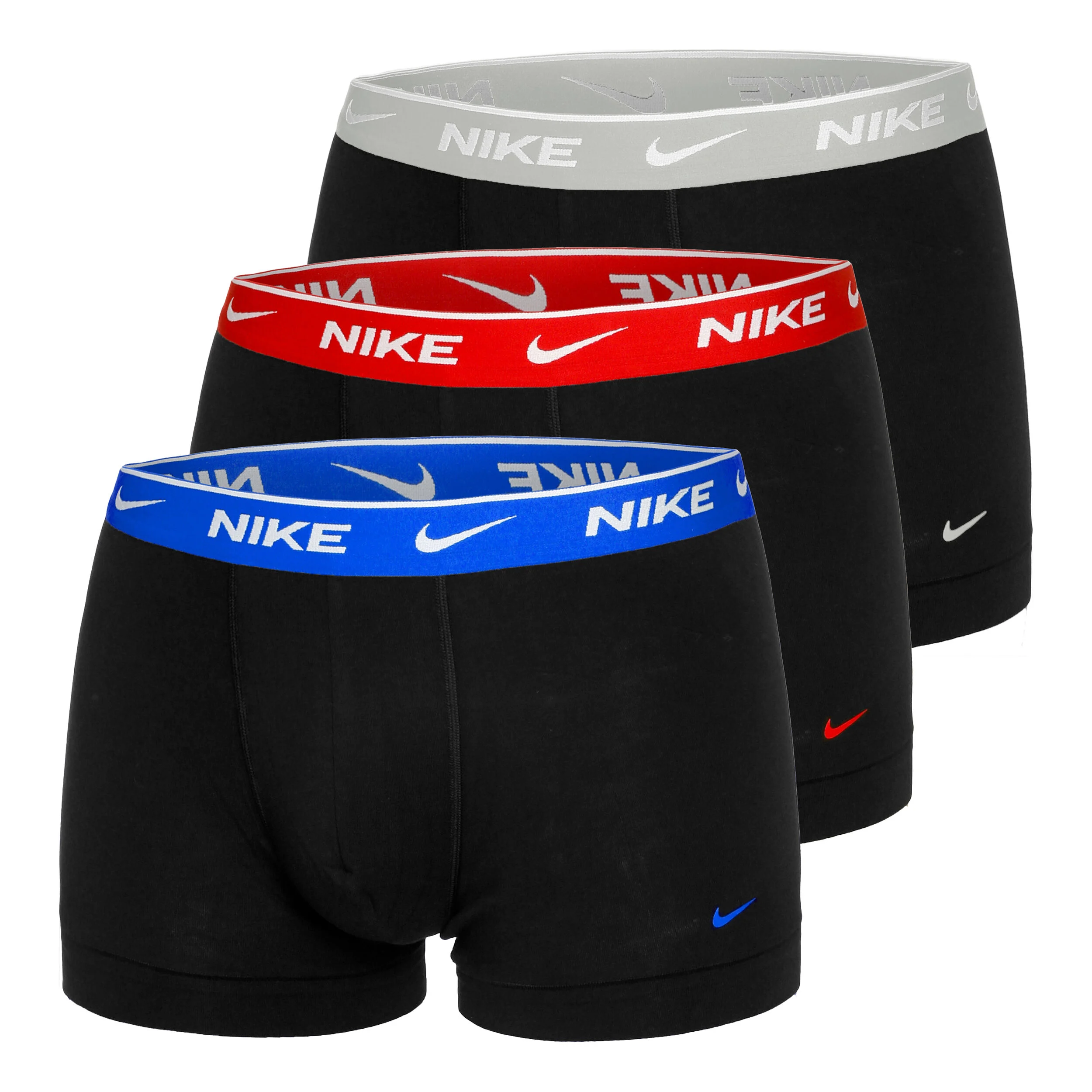 Everyday Cotton Stretch Trunk Boxer Short 3er Pack Herren - Mehrfarbig