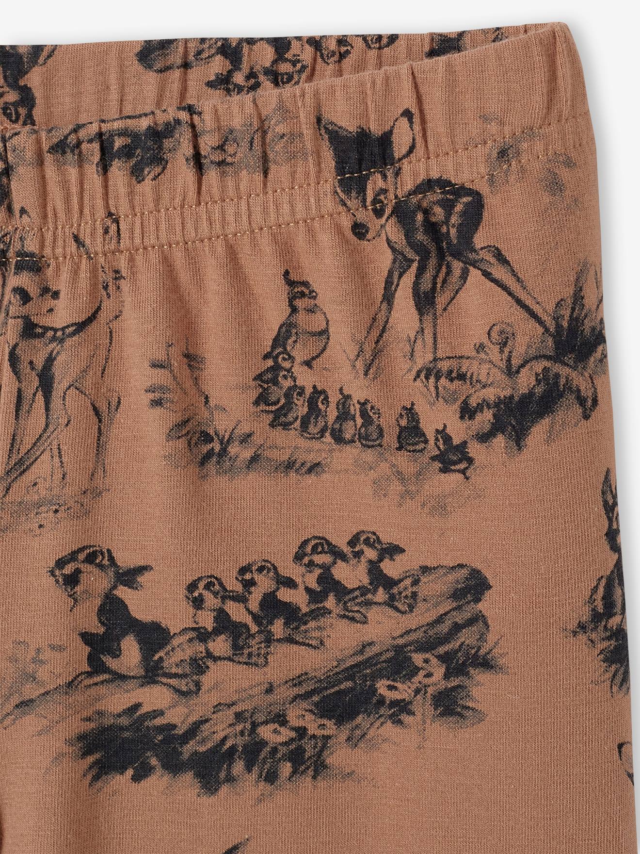 Pyjama fille DS® Bambi beige et marron