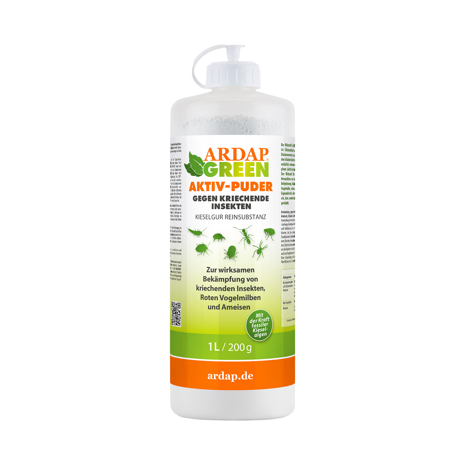 Ardap Zubehör Ardap GREEN Aktiv Puder 200 g