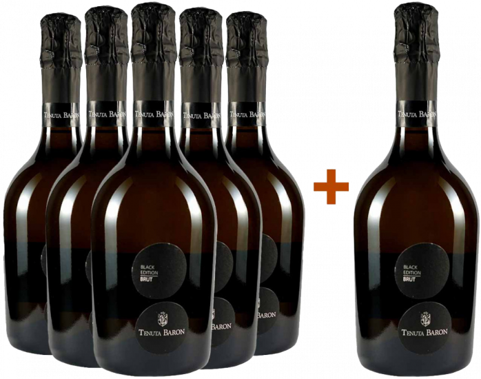 5+1 Paket Black Edition brut - Tenuta Baron Winery