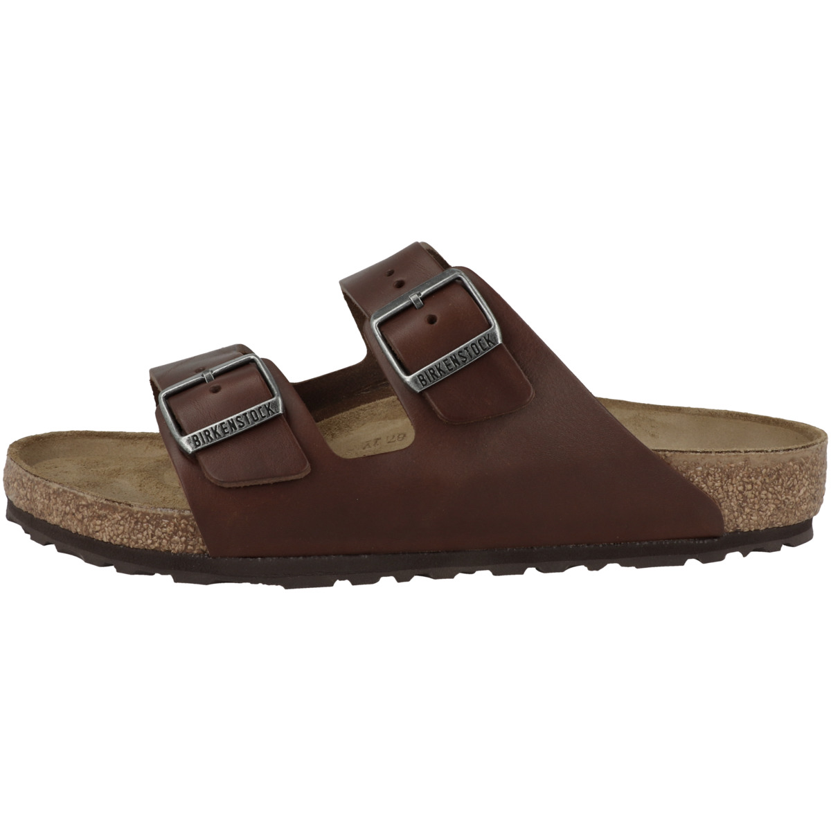 Birkenstock Arizona Naturleder Normal Sandale braun
