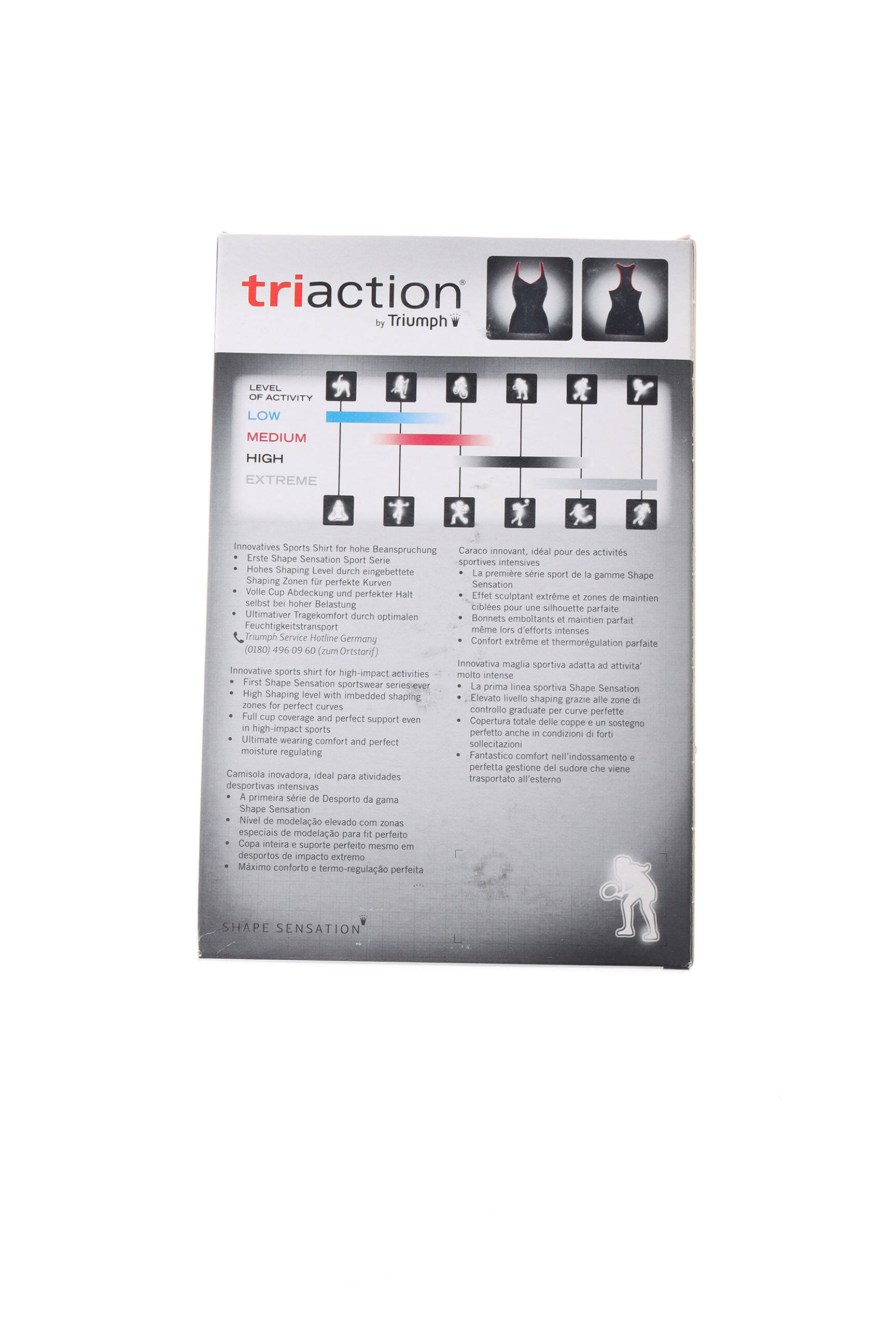 Triaction By Triumph Tops Caracos Femme couleur noir