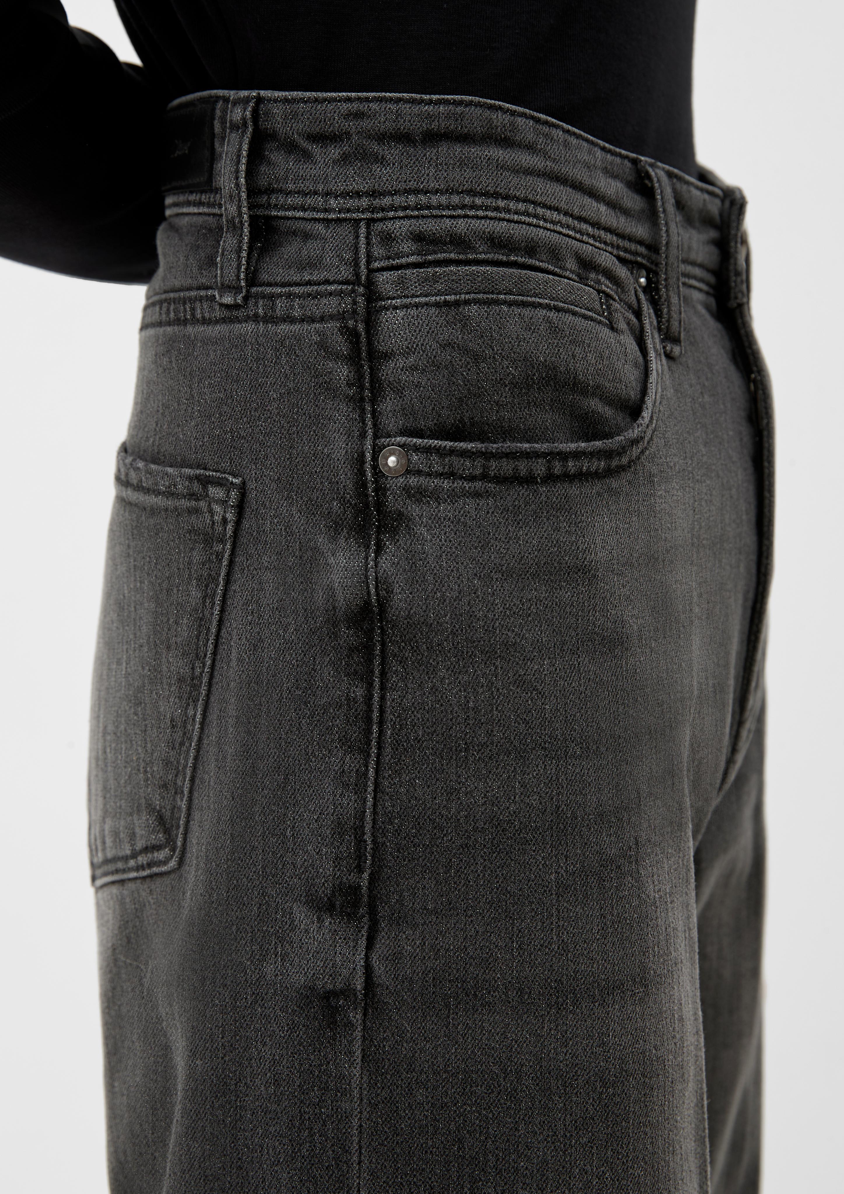 Suri: Wide leg-Jeans mit Glitzergarn  2125412-96Z6