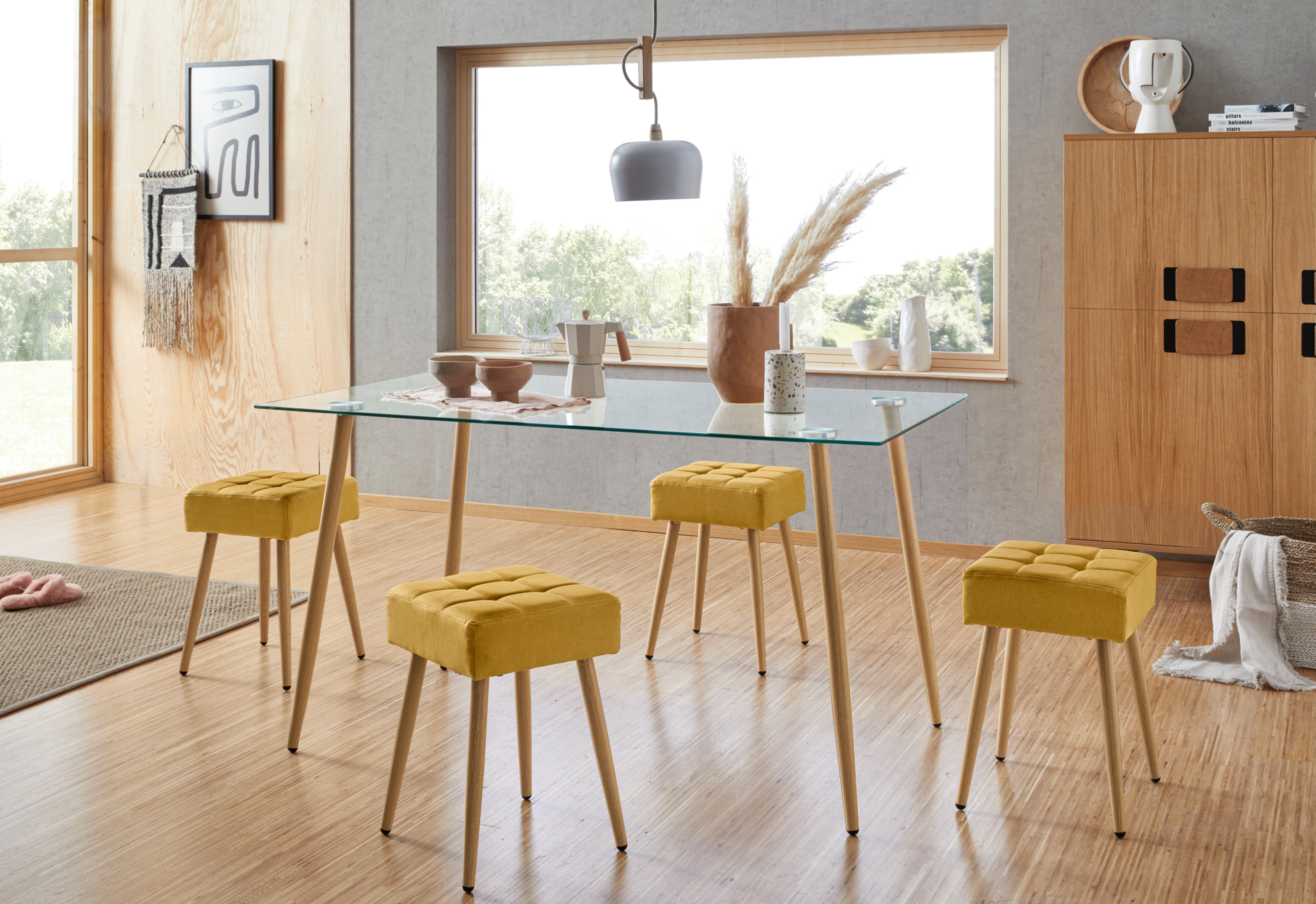 INOSIGN Glastisch Miller, Breite 140 cm