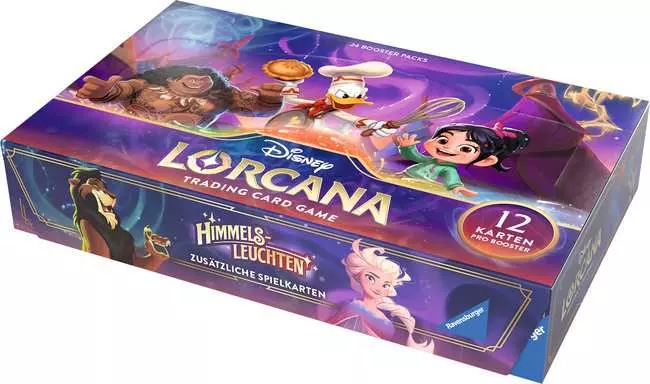 Disney Lorcana: Himmelsleuchten - Display mit 24 Booster Packs (Deutsch)