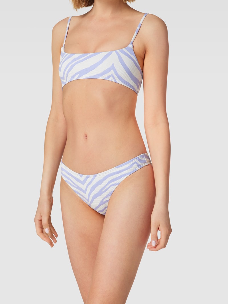 Bikini-Hose mit Allover-Muster Modell 'Zecora Biddi' in flieder