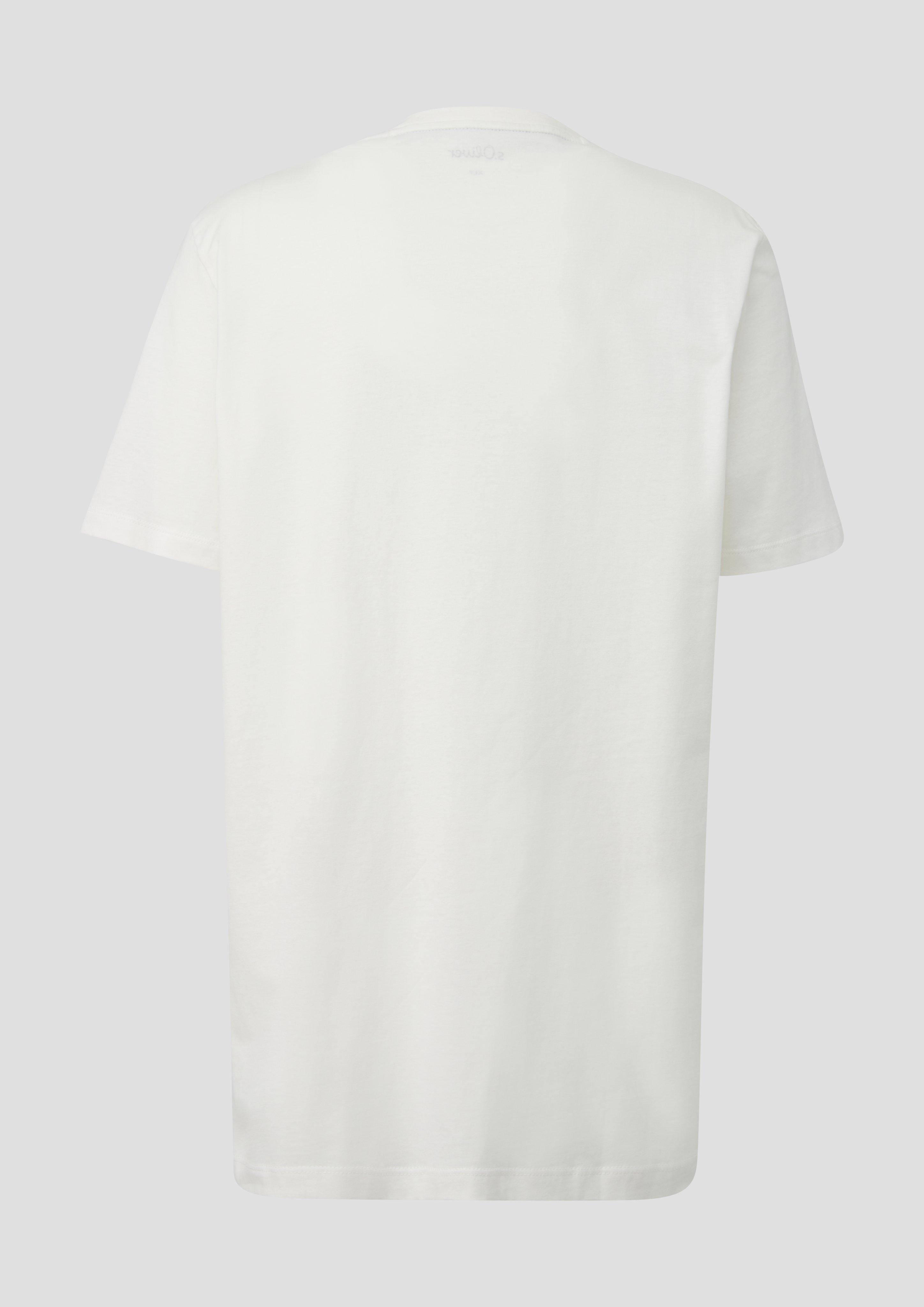 T-Shirt mit Frontprint  2148809-01D2