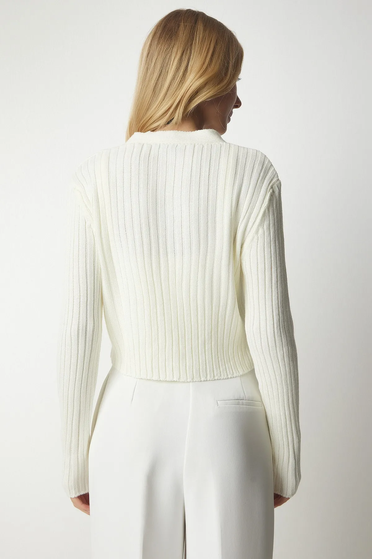 Happiness İstanbul  Zweiteiler - Ecru - Oversized