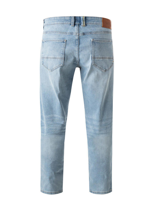 camel active, Jeans Madison, Slim Fit, Baumwoll-Stretch, hellblau