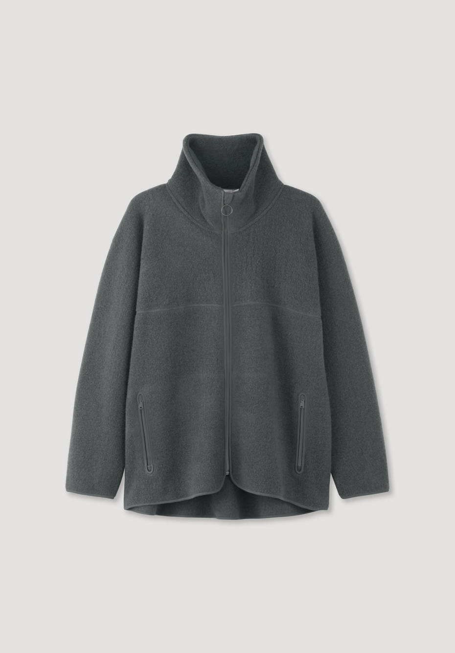 Wollfleece Jacke aus reiner Bio-Merinowolle