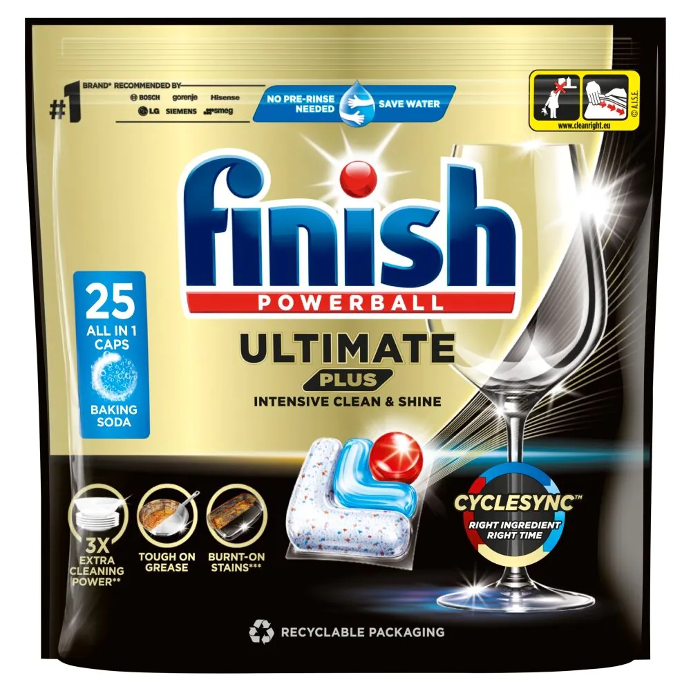 „Finish Ultimate Plus“ kepimo sodos kapsulės