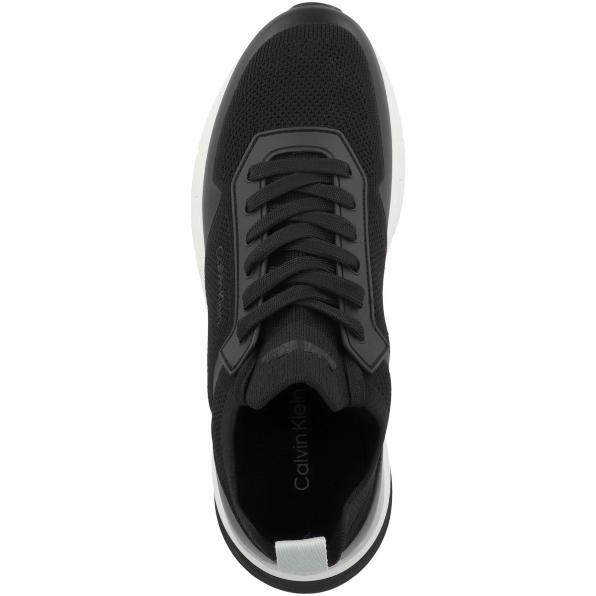 Calvin Klein Low Top Lace Up Mix Sneaker Low schwarz