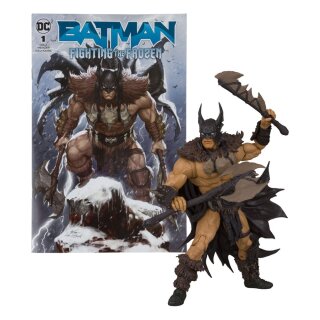 DC Direct Page Punchers Actionfigur & Comic - Batman (Batman: Fighting The Frozen Comic)