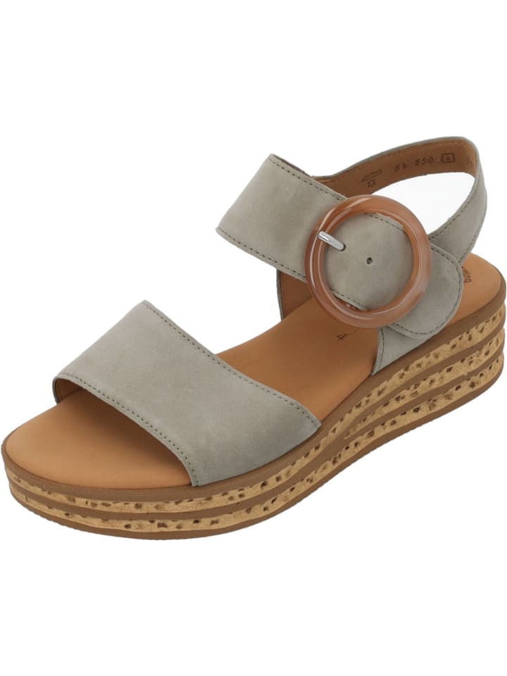 Gabor Fashion Keilsandaletten in schilf (So.cogn.) günstig kaufen
