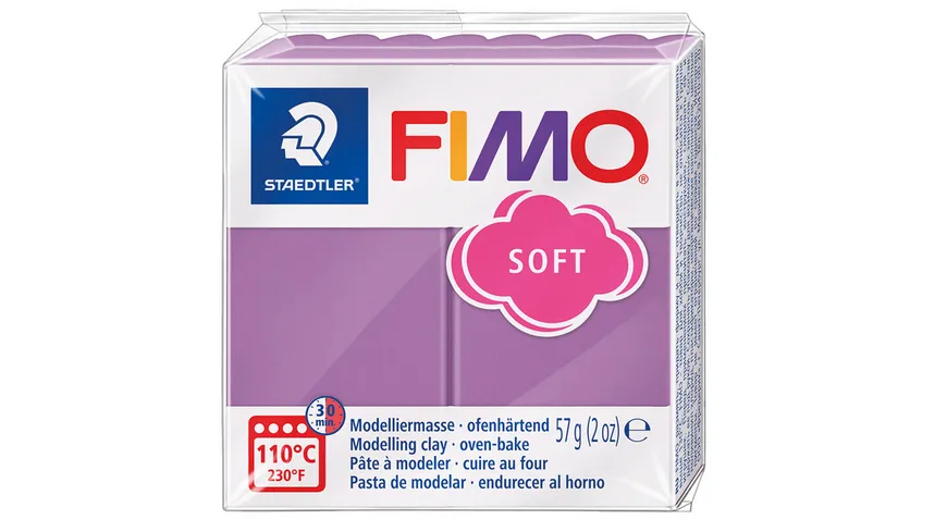 STAEDTLER Modelliermasse FIMO® effect Modelliermasse Heidelbeer 57 g