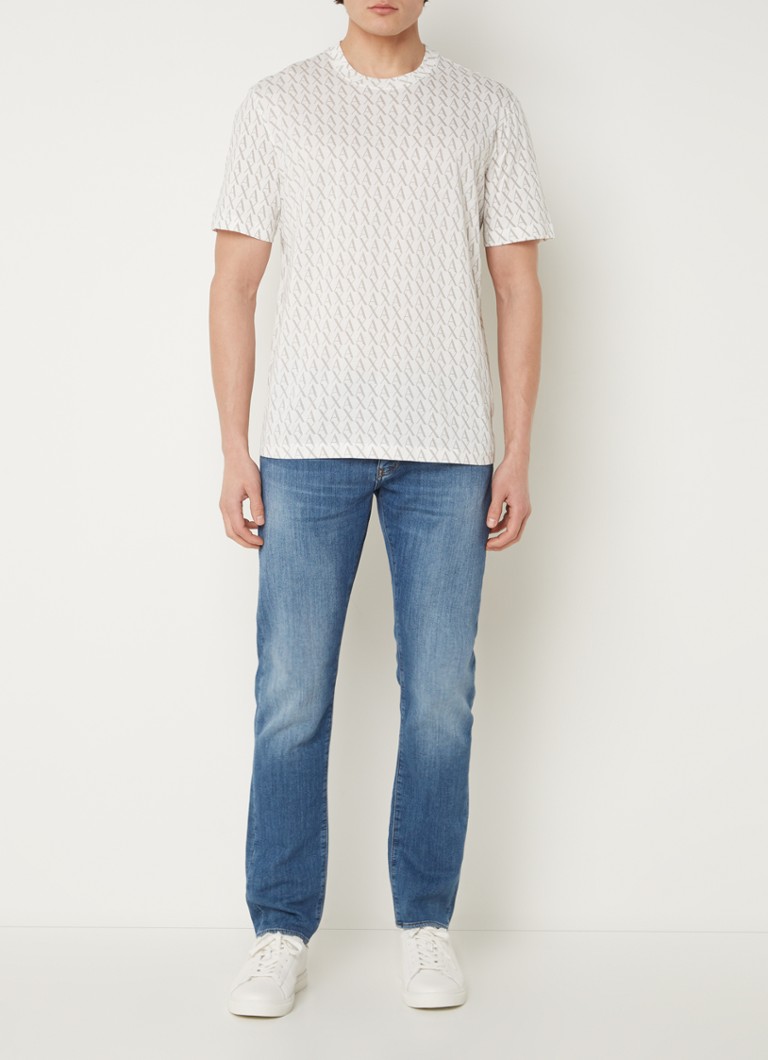 Tricou Armani Exchange cu logo imprimat