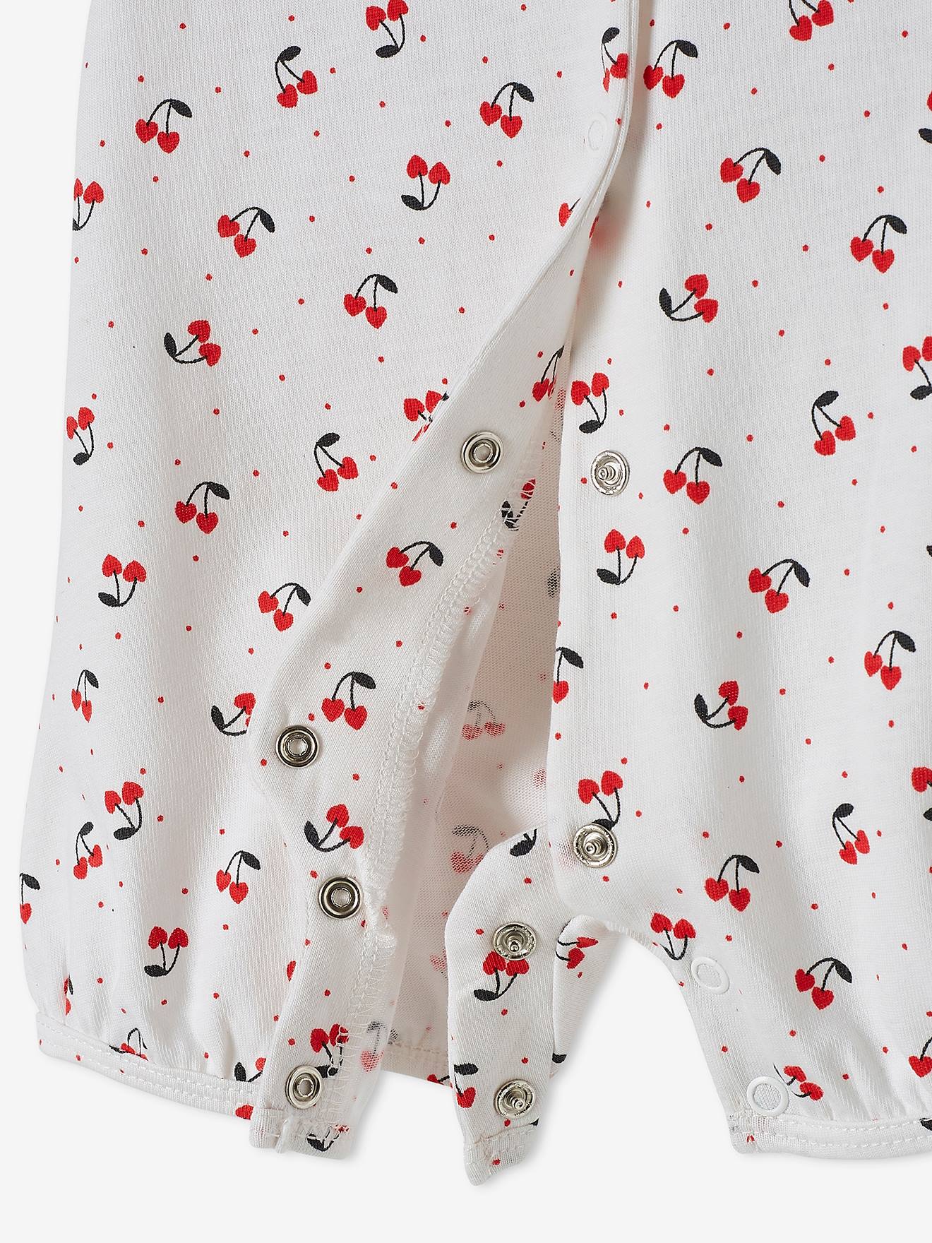 Lot de 2 pyjamas combishort bébé fille lot encre