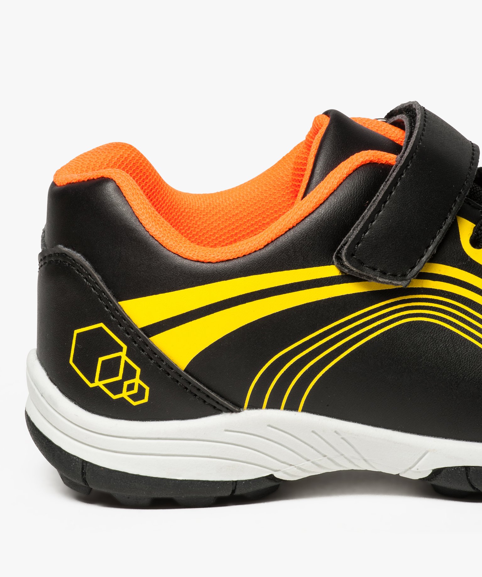 Baskets Garçon multicolores à crampons fermeture scratch d... noir | GEMO