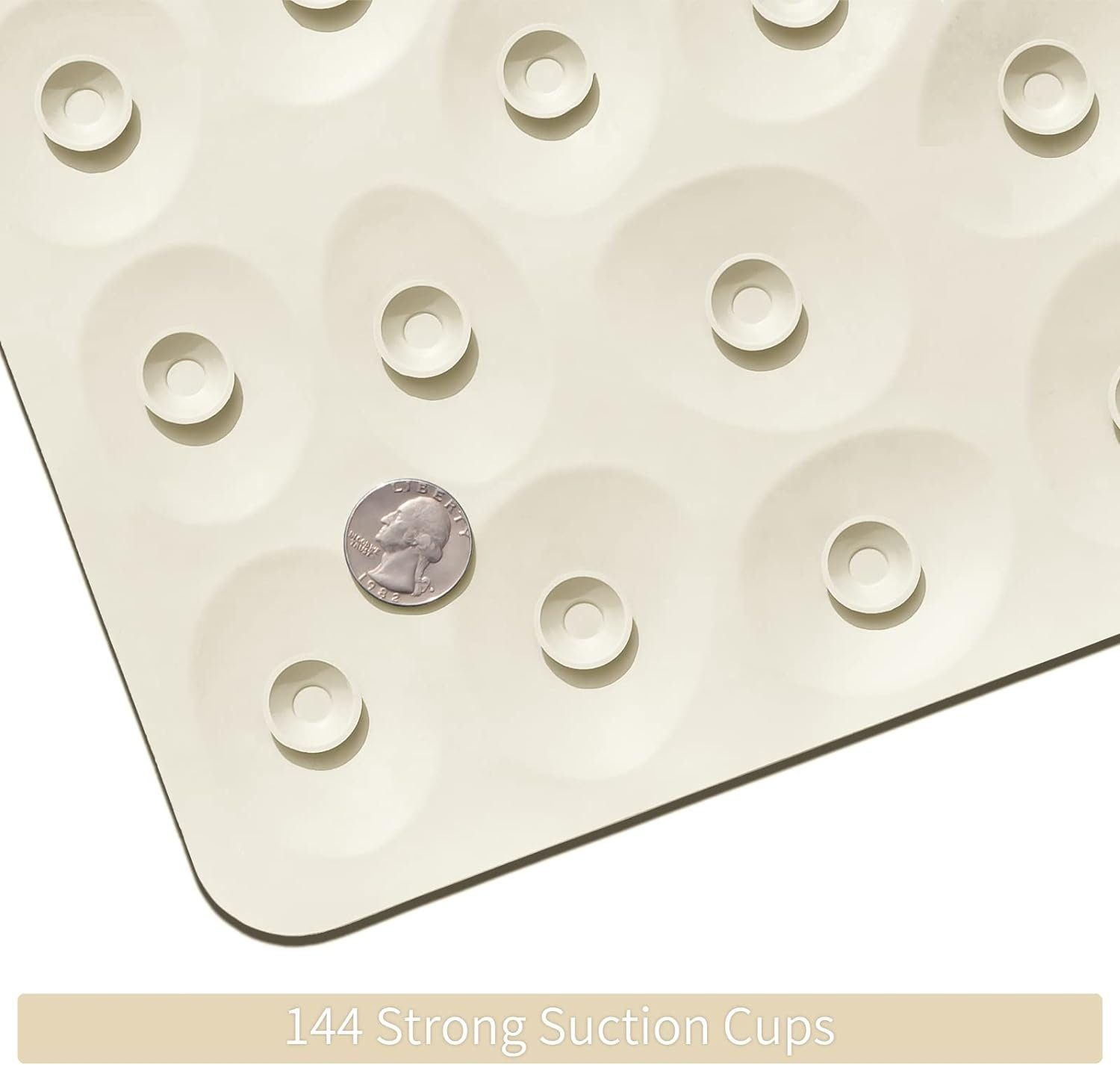 Directin Wanneneinlage Badewannenmatte rutschfest, Antirutschmatte für Badewanne, Badematte, schimmelresistent & maschinenwaschbar, 100% BPA-frei, [80x40cm]