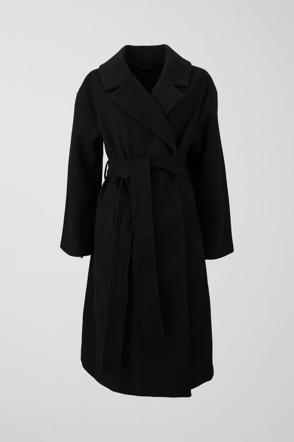Long belted coat