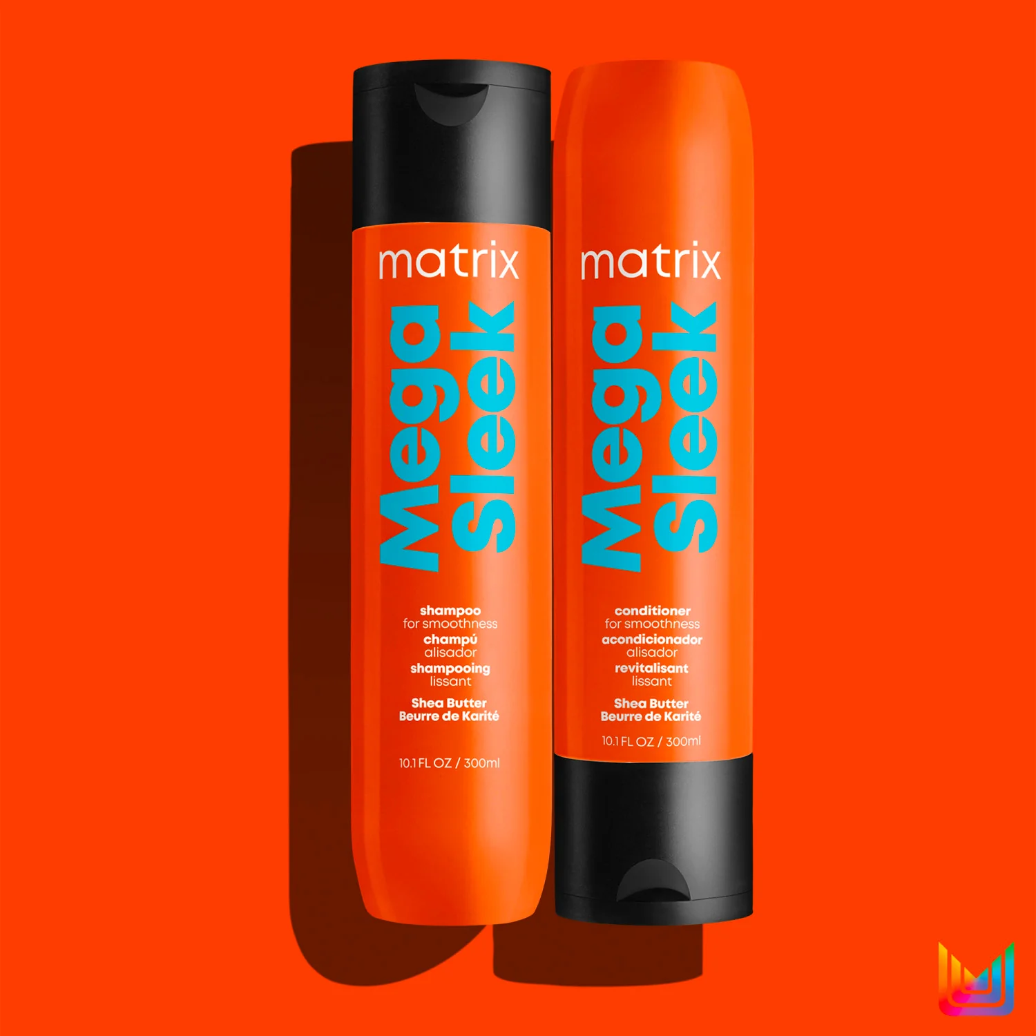 Total Results Mega Sleek Conditioner - Vyhladzujúci kondicionér, Disciplinujúci/Proti krepovateniu vlasov