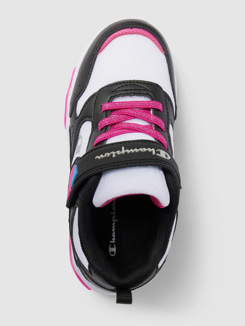 Sneaker mit Label-Details Modell 'WAVE' in blau
