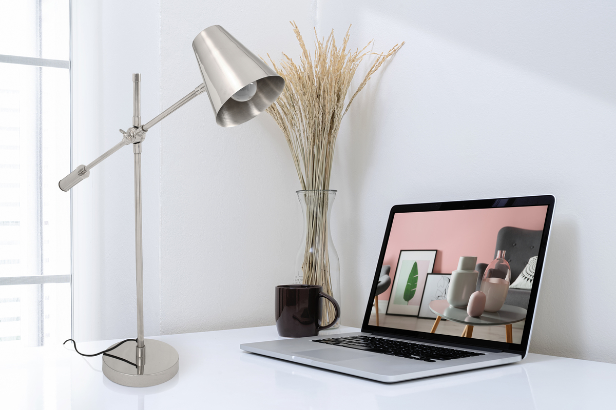 Kayoom Tischlampe Celeste 525 Silber