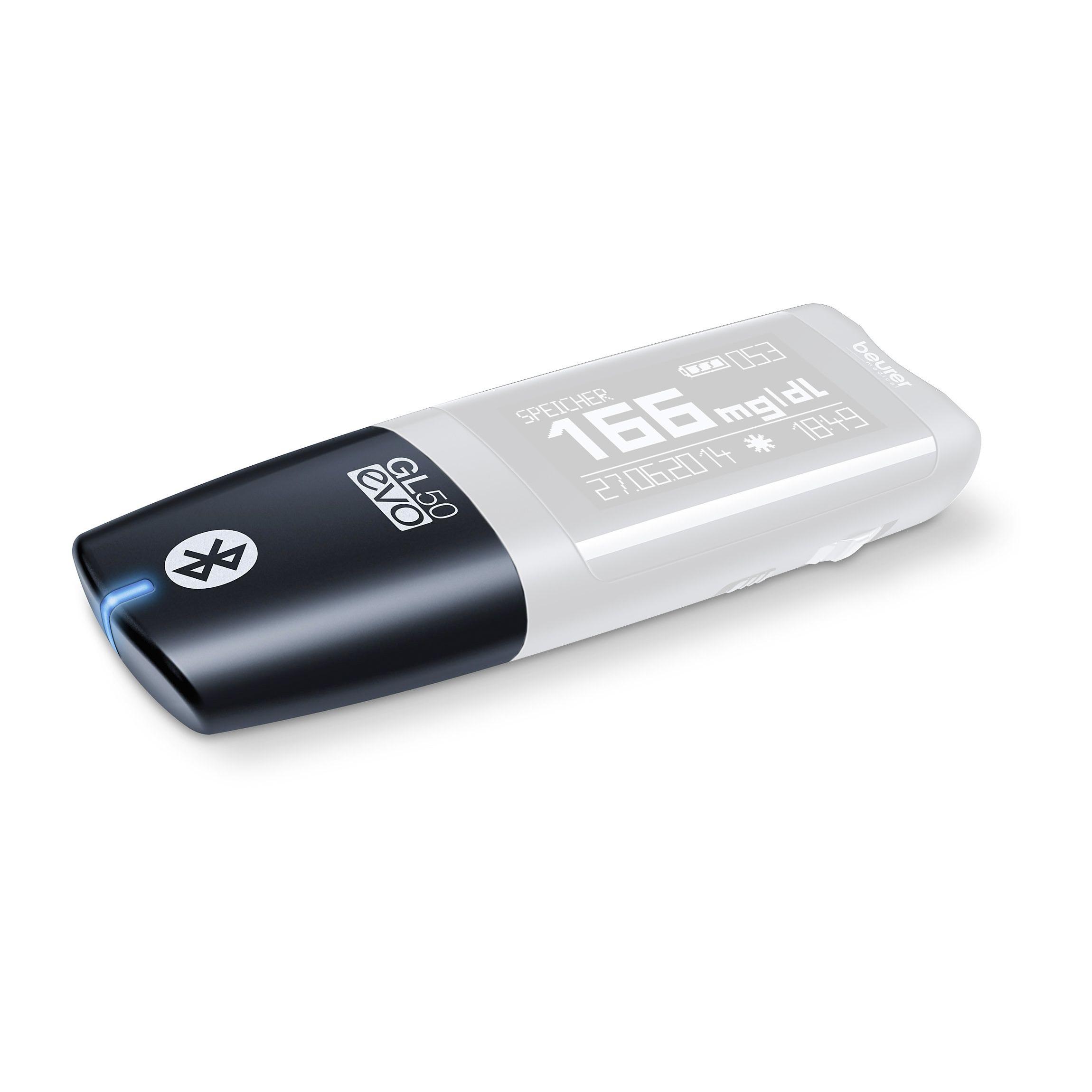 Beurer GL 50 evo <i>Bluetooth</i>® Adapter-Bluetooth® Adapter für das Blutzuckermessgerät GL 50 evo