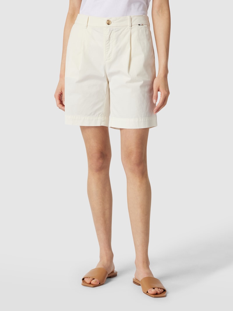 Bermudas mit Stretch-Anteil Modell 'Taggie' in weiß