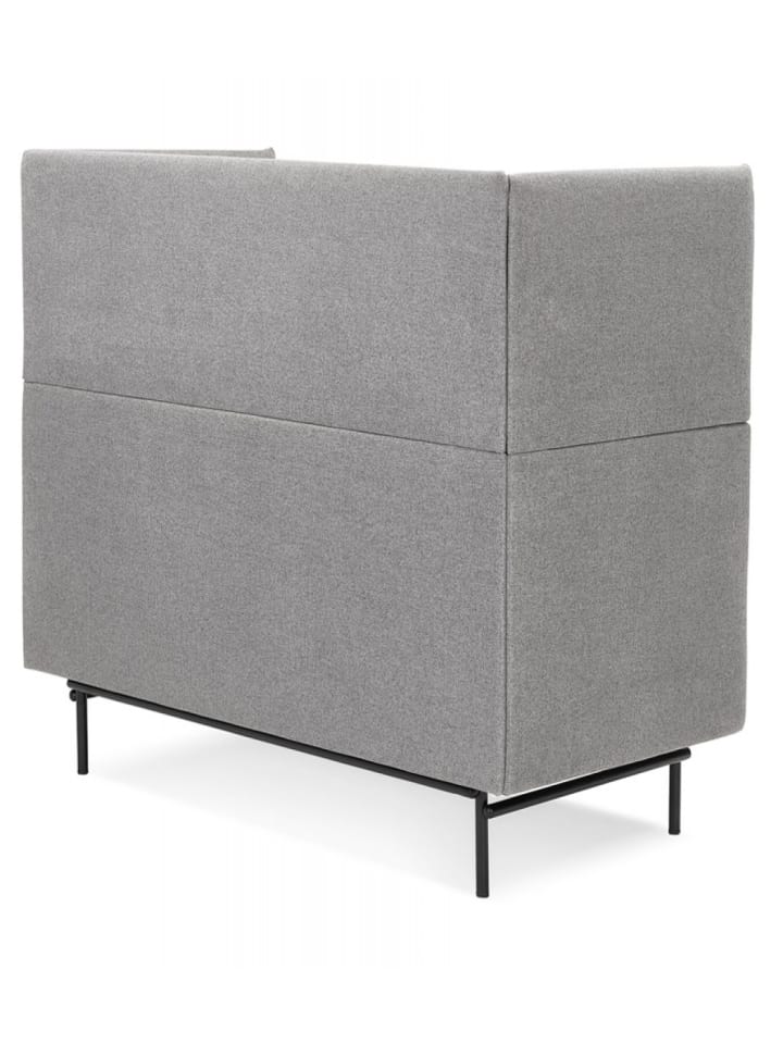 KADIMA DESIGN Rechtes Sofa aus Textil in Grau | Minimalistisch Modern in Grau günstig kaufen onesize