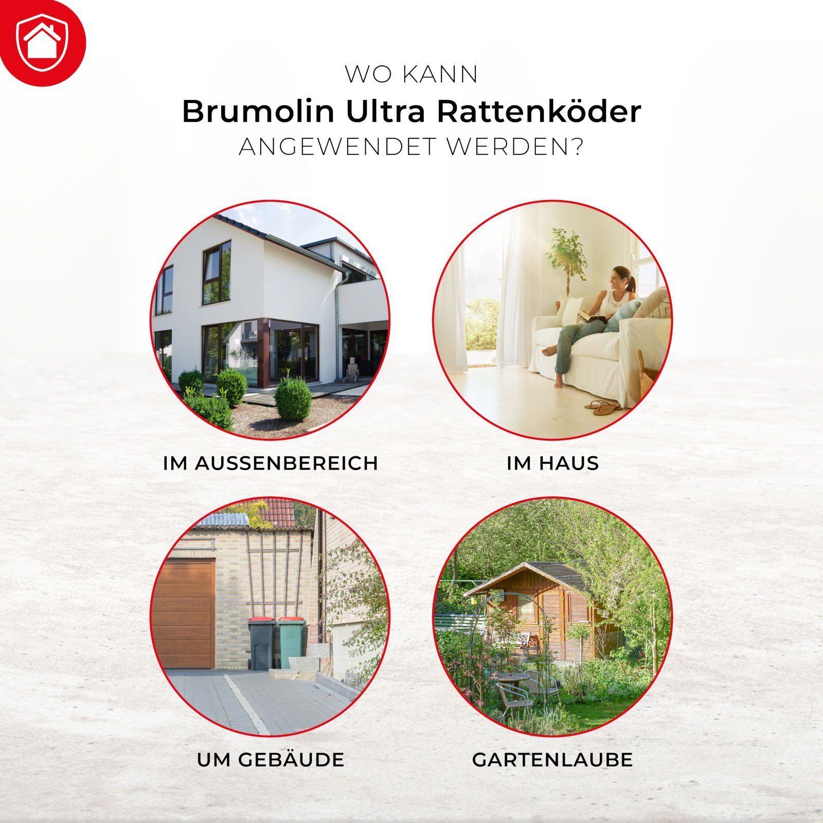 Brumolin Gift-Rattenköder Ultra Rattenköder - 500 g