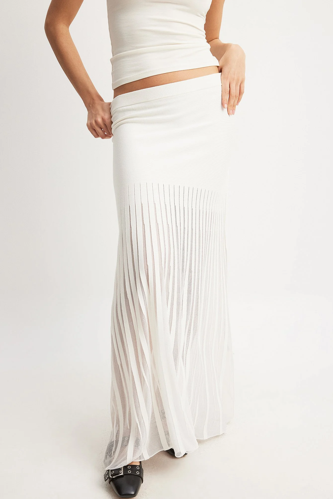 Knitted Maxi Skirt