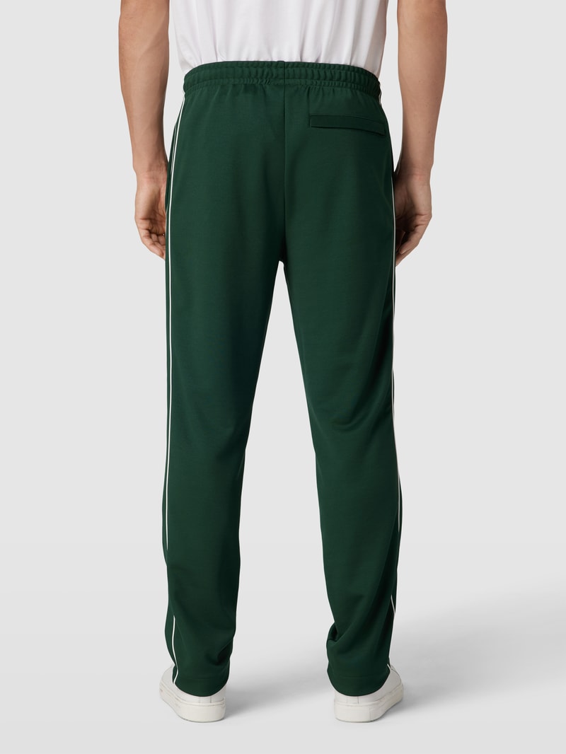 Sweatpants mit Label-Detail in grün