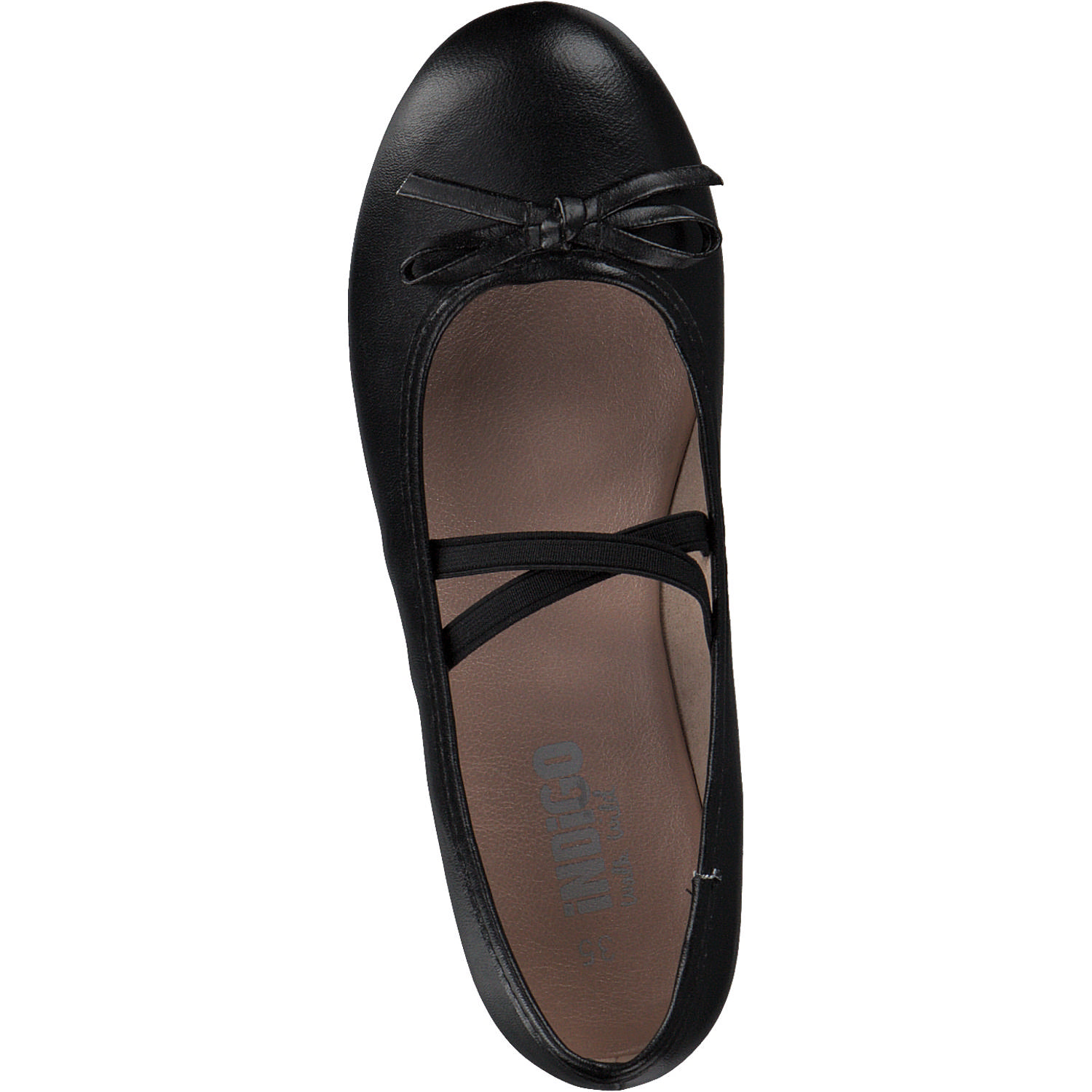 Indigo 422283, Ballerinas, Kinder, black