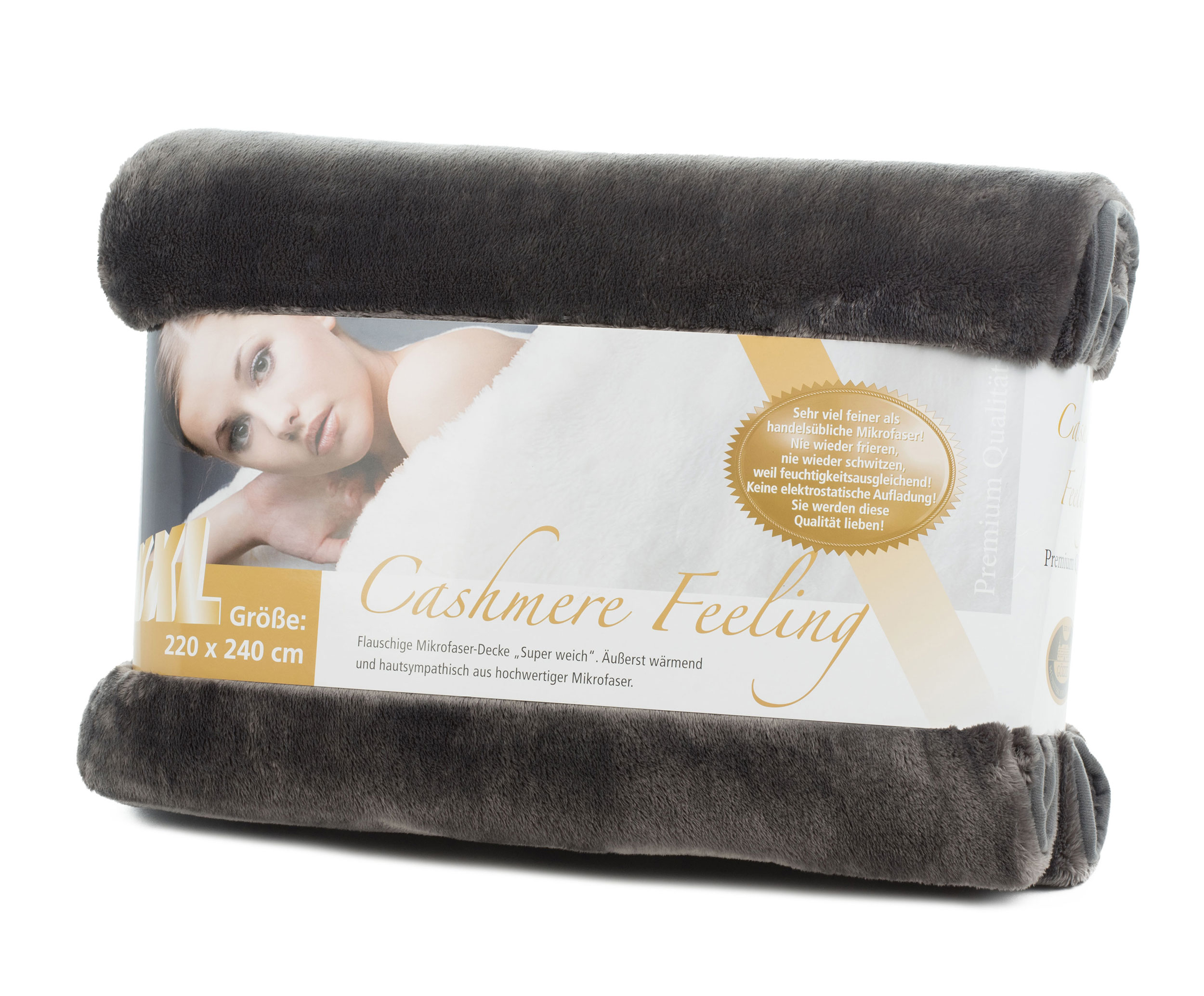 GözzePremium Cashmere-Feeling Decke