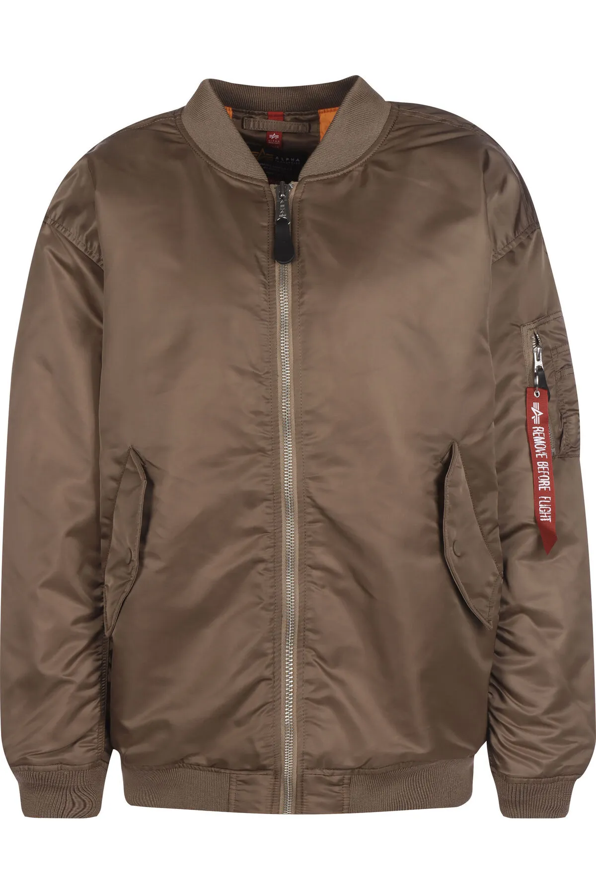Alpha Industries  Jacke - Beige - Relaxed Fit