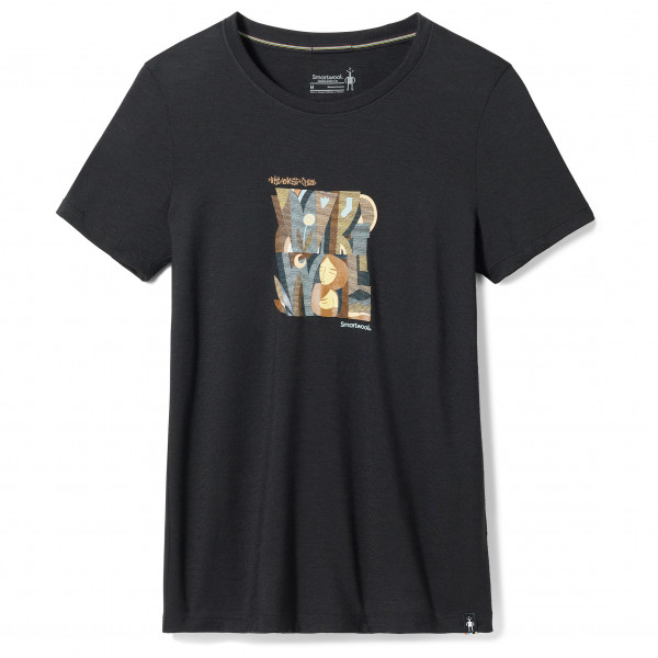 Smartwool - Women's Carved Logo Graphic S/S Tee Slim Fit - Merinoshirt