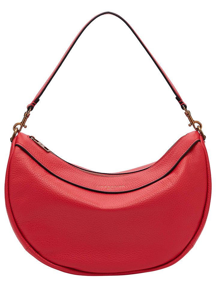 LIEBESKIND BERLIN Leder-Schultertasche in Rot - (B)37,5 x (H)24,5 x (T)13 cm günstig kaufen onesize