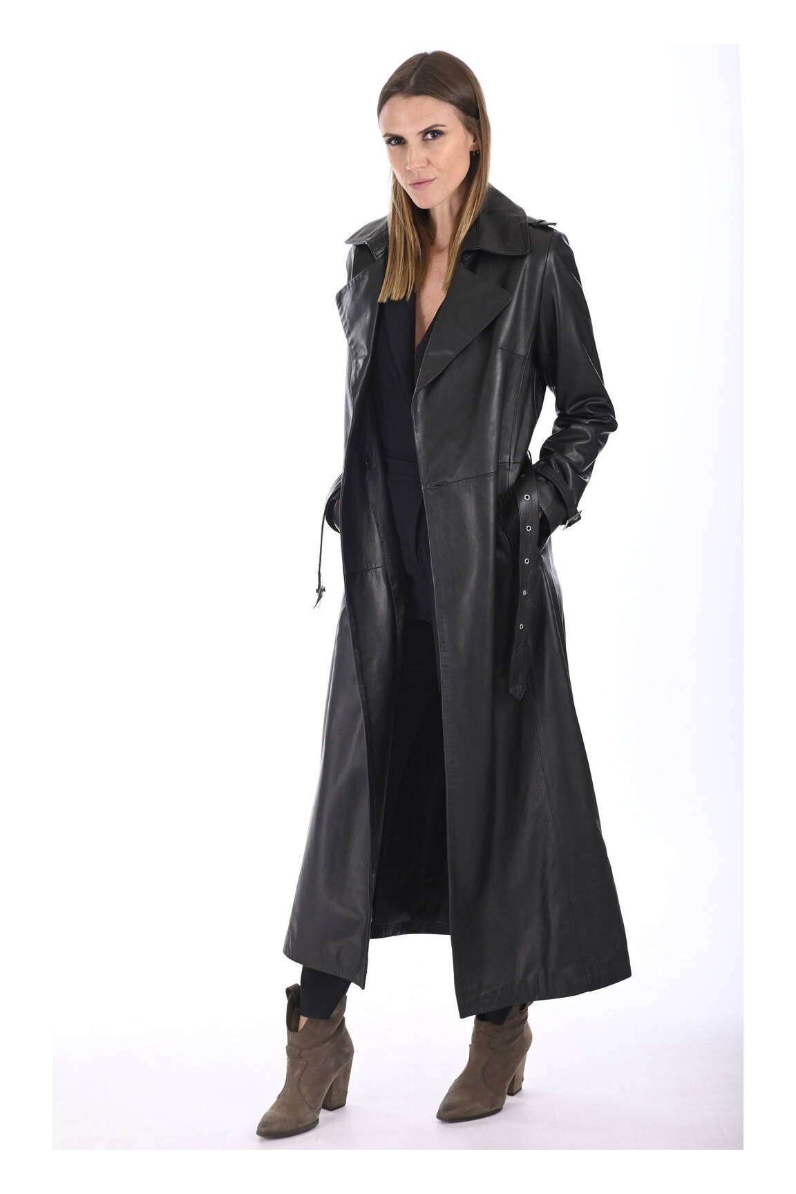 La Canadienne Manteaux Longs Femme couleur noir