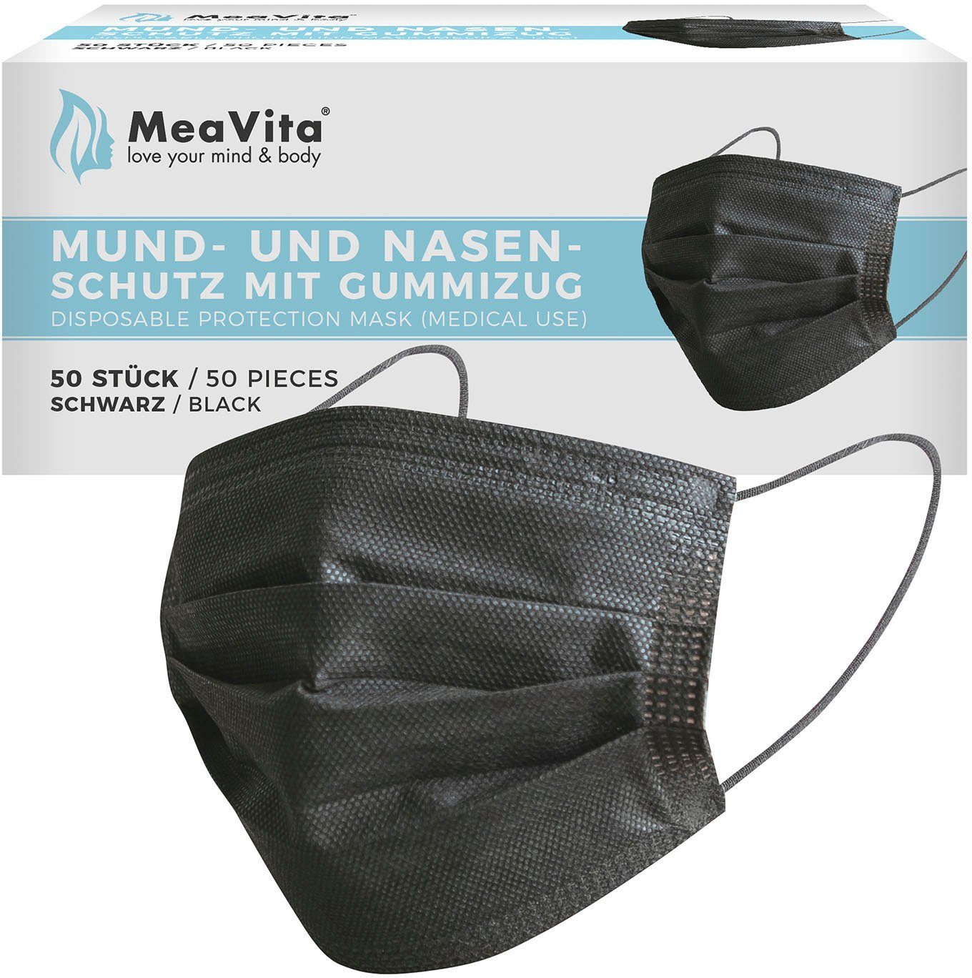 Medizinischer Mund-Nasen-Schutz, Packung, 50-St.