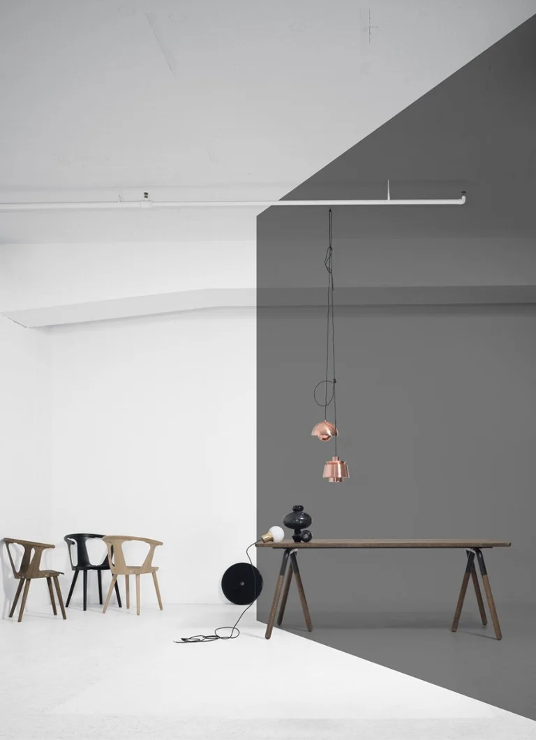 Tradycyjna lampa wisząca Utzon