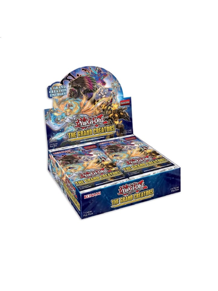 Yu-Gi-Oh! The Grand Creators 24 Booster Display 1st edition Englisch günstig kaufen onesize