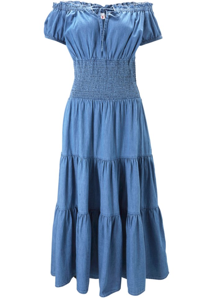 Sommer-Carmen-Kleid