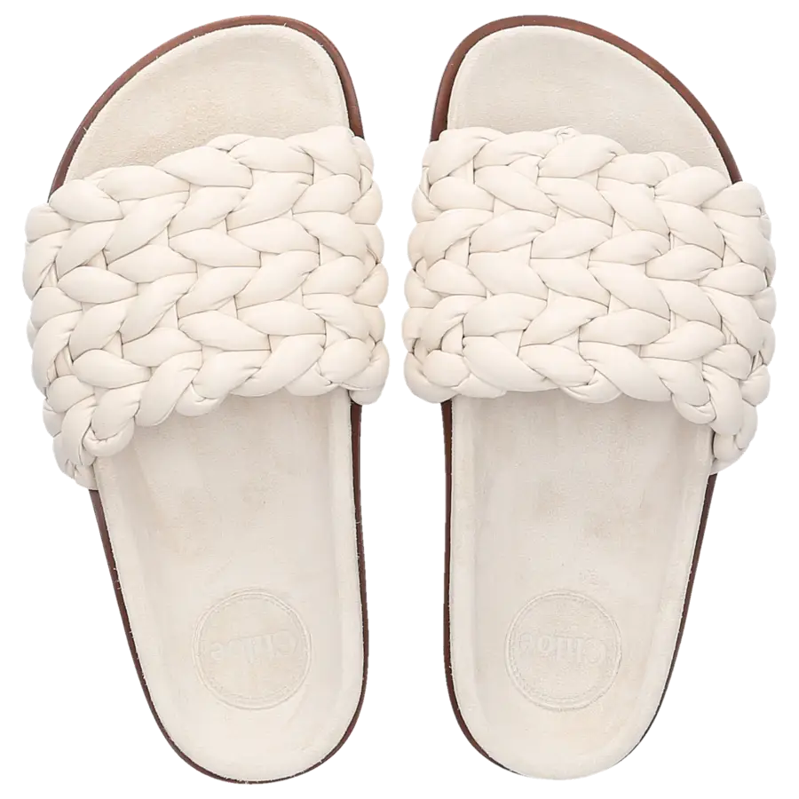 Chloé - Sandalen KACEY Kalbsleder - weiß