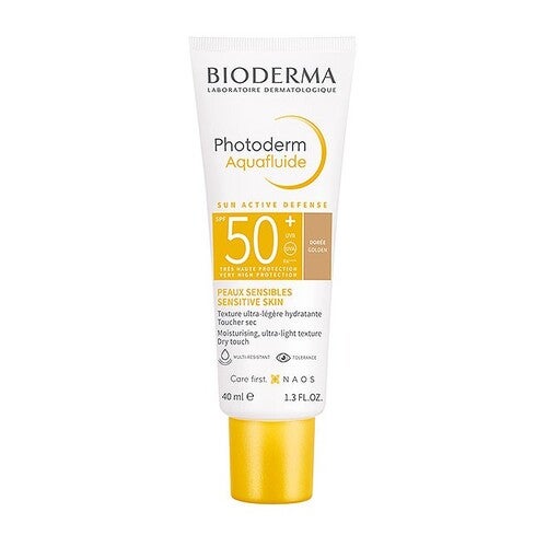 Bioderma Photoderm Aquafluid SPF 50+ zlatý