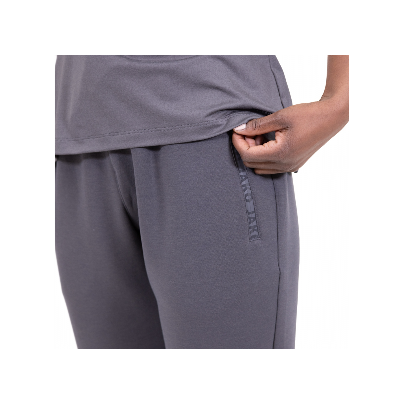 JAKO Pro Casual Jogginghose Damen Grau F855