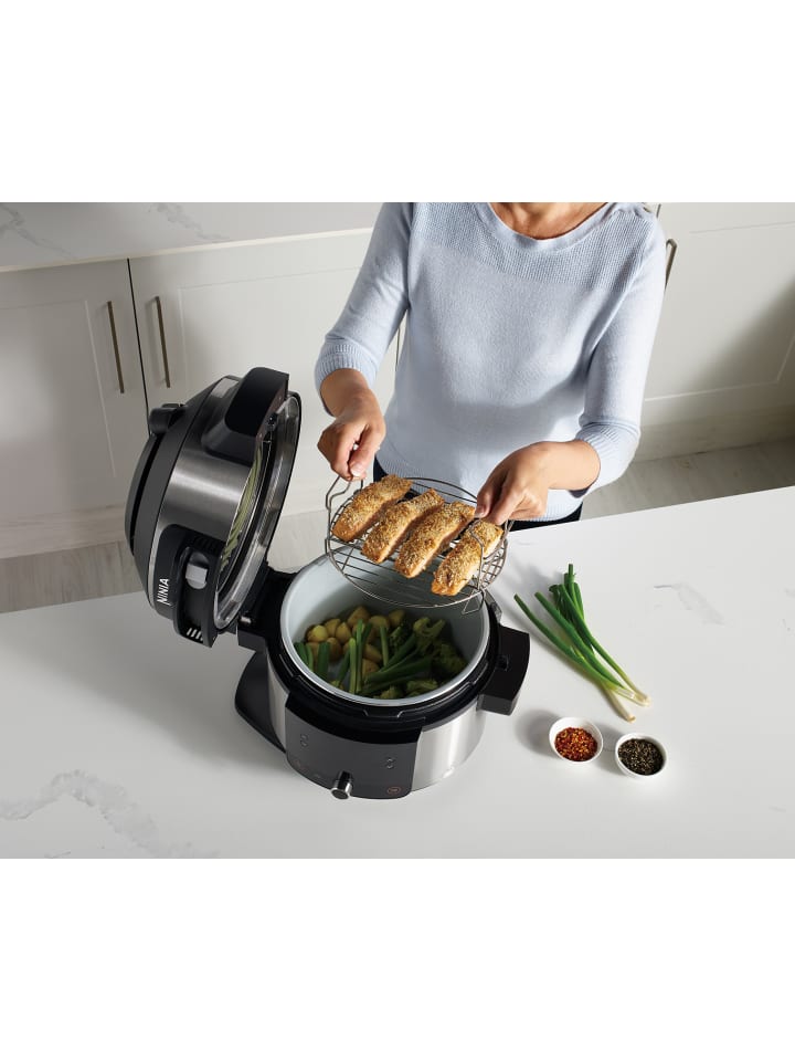 NINJA Multicooker OL550EU Foodi 11-in-1 SmartLid Multikocher in schwarz günstig kaufen onesize
