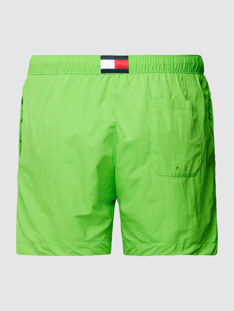 PLUS SIZE Badehose mit elastischem Bund in grün